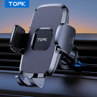 Car Phone Holder Air Vent Car Mount [Big Phone & Thick Cases] Hands Free Cell Phone Automobile Clamp Cradles for All Phones