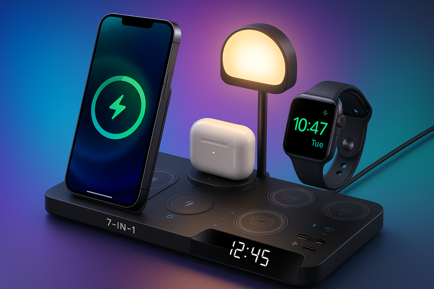 make it a little more colorful background and technical same image 